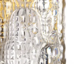 Online Pamono Gefion Wall Lamp in Glass by Carl Fagerlund for Lyfa, 1960s