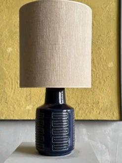 Discount Pamono Geometric Ceramic Lamp, 1960s