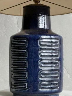 Discount Pamono Geometric Ceramic Lamp, 1960s