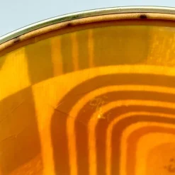 Best Pamono Geometric Fabric Table Lamp, 1970s