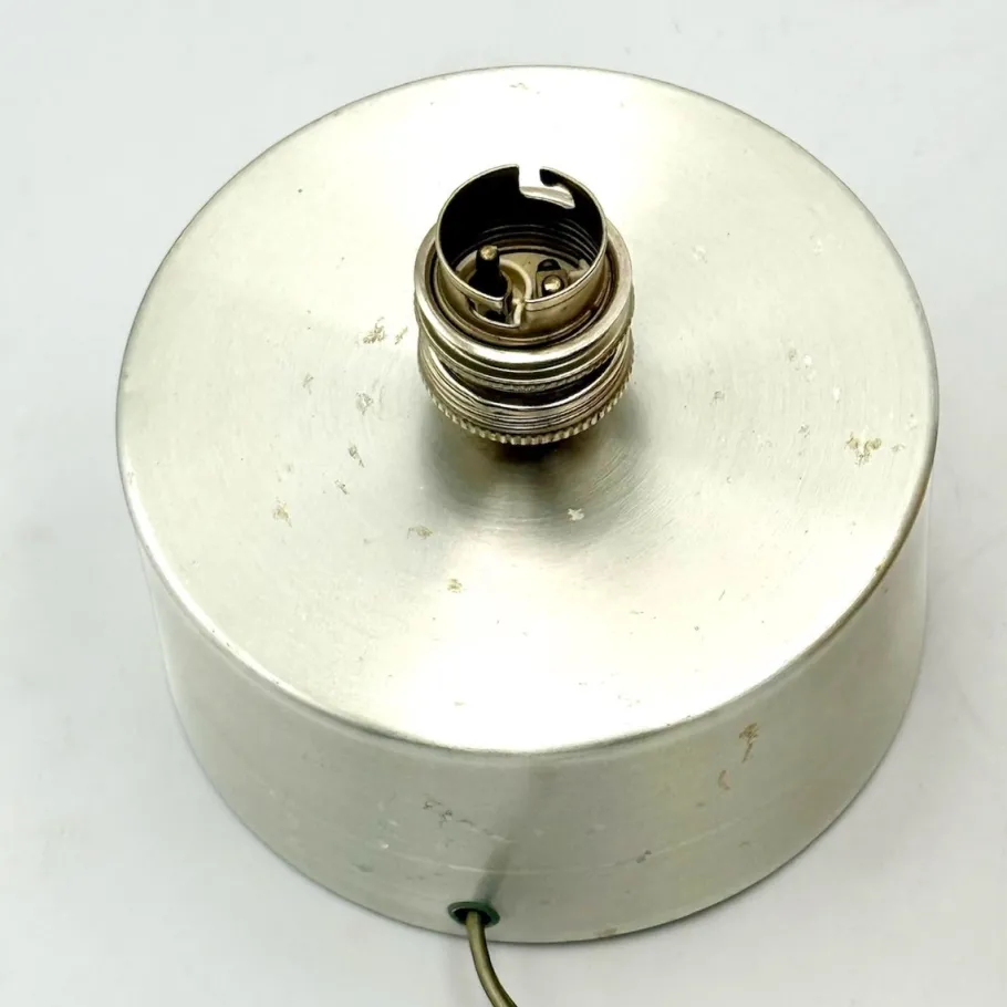 Best Pamono Geometric Fabric Table Lamp, 1970s