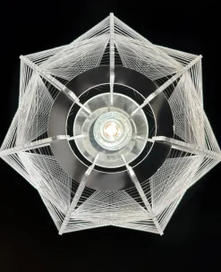 Clearance Pamono Geometric Pendant Lamps by Paul Secon for Sompex, 1970s, Set of 2