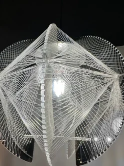 Clearance Pamono Geometric Pendant Lamps by Paul Secon for Sompex, 1970s, Set of 2