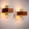 Clearance Pamono Geometric Wall Lights from Philips, 1960, Set of 2