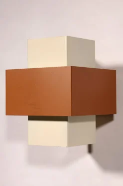 Clearance Pamono Geometric Wall Lights from Philips, 1960, Set of 2