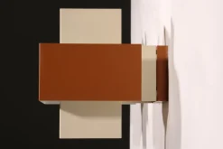 Clearance Pamono Geometric Wall Lights from Philips, 1960, Set of 2