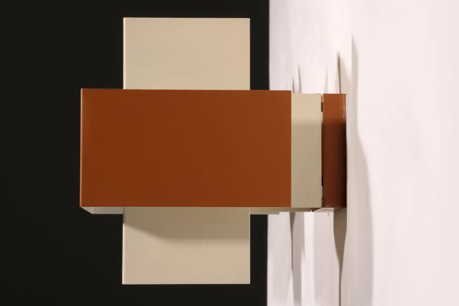 Clearance Pamono Geometric Wall Lights from Philips, 1960, Set of 2