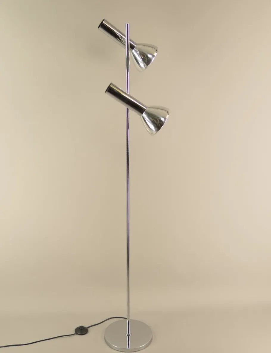 Sale Pamono German Adjustable Floor Lamp by Koch & Lowy for Omi, 1970s