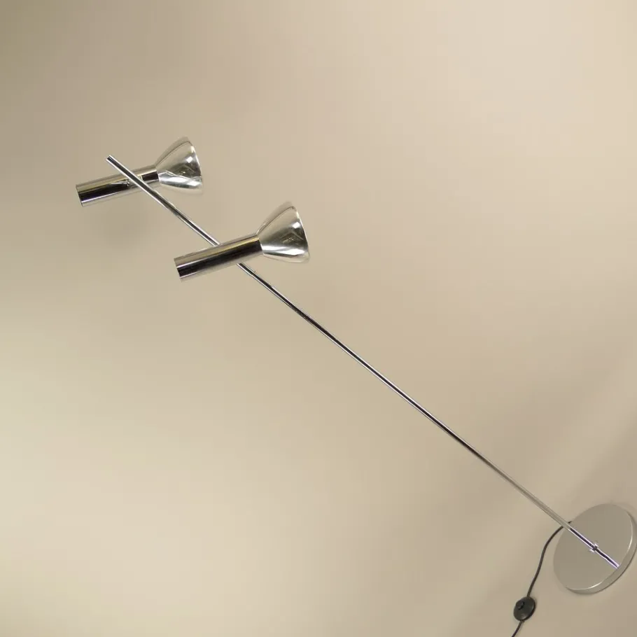 Sale Pamono German Adjustable Floor Lamp by Koch & Lowy for Omi, 1970s