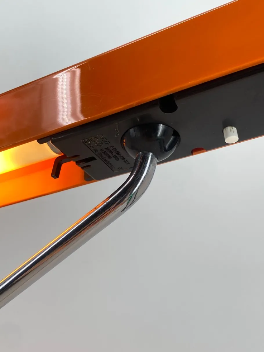 New Pamono German Architects Table Lamp by Aeg, 1970s