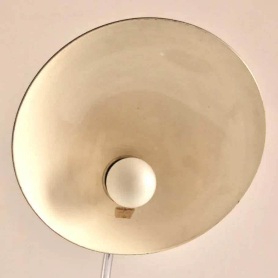 New Pamono German Bauhaus Black Metal Model 6631 Desk Lamp by Christian Dell for Kaiser Idell, 1930s