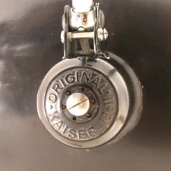 New Pamono German Bauhaus Black Metal Model 6631 Desk Lamp by Christian Dell for Kaiser Idell, 1930s