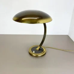 Best Pamono German Bauhaus Brass 6751 Desk Light from Kaiser Leuchten, Germany, 1950s