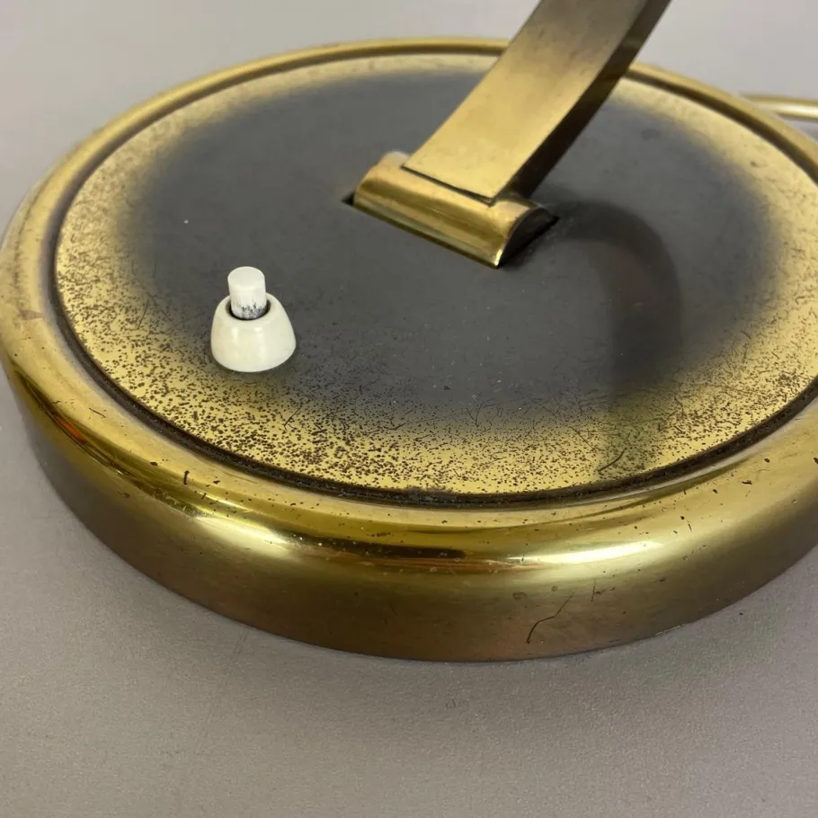 Best Pamono German Bauhaus Brass 6751 Desk Light from Kaiser Leuchten, Germany, 1950s