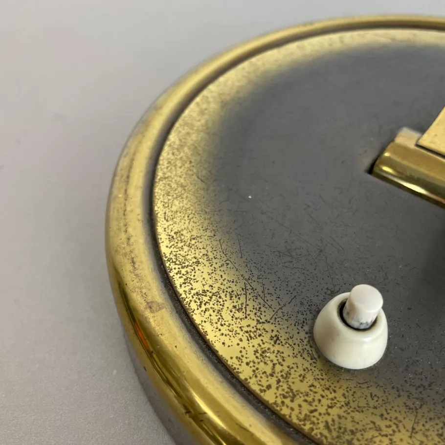 Best Pamono German Bauhaus Brass 6751 Desk Light from Kaiser Leuchten, Germany, 1950s