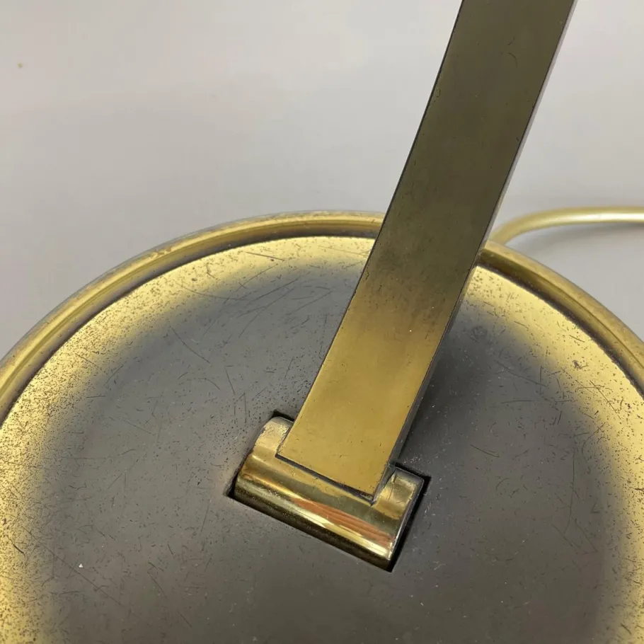 Best Pamono German Bauhaus Brass 6751 Desk Light from Kaiser Leuchten, Germany, 1950s