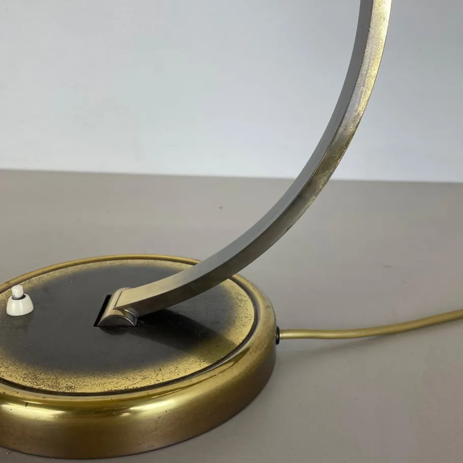 Best Pamono German Bauhaus Brass 6751 Desk Light from Kaiser Leuchten, Germany, 1950s