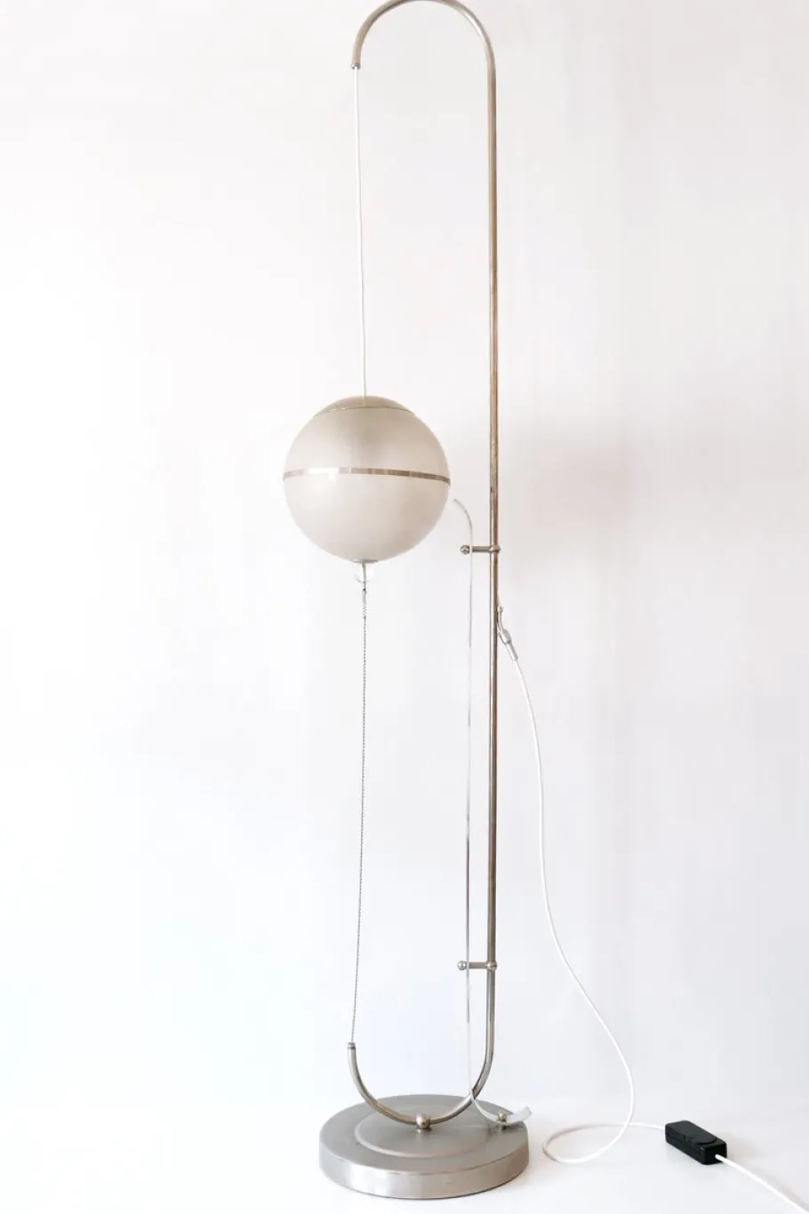 Best Pamono German Bauhaus Floor Lamp by Karl Trabert for Schanzenbach Co., 1930s