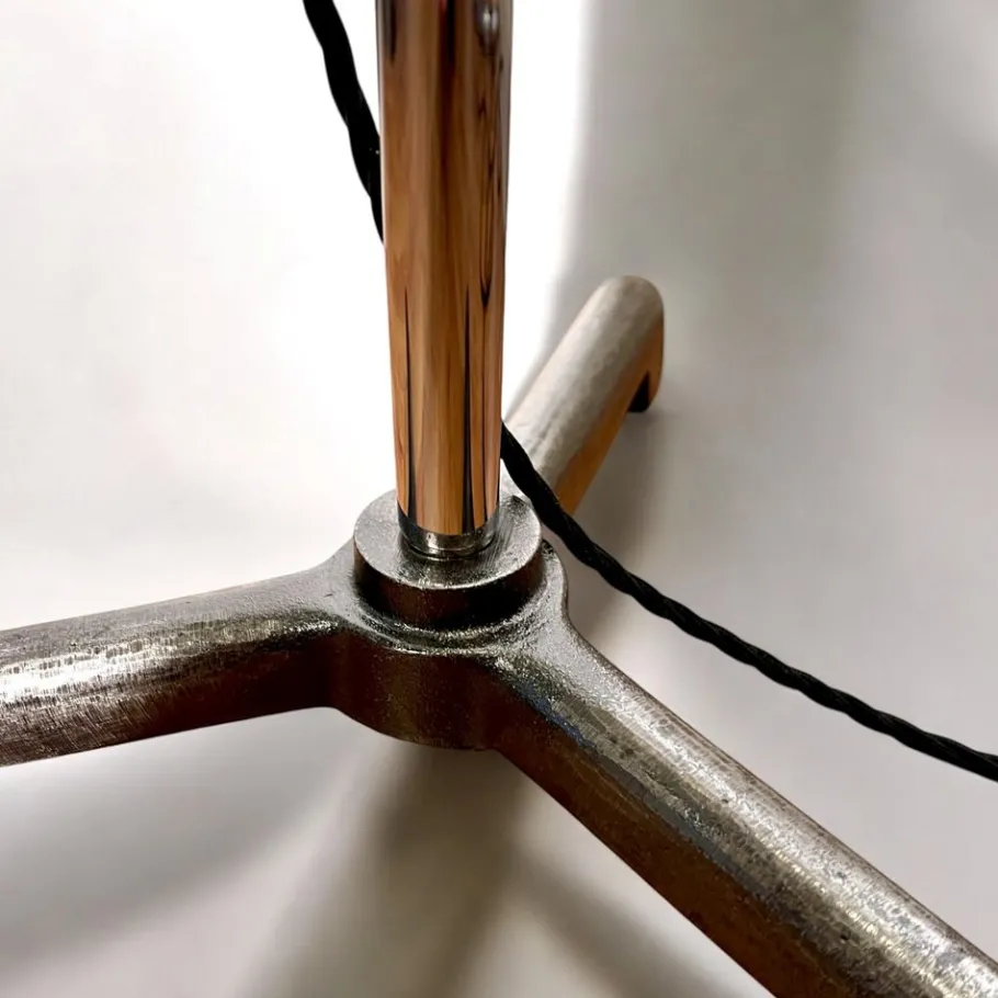 Clearance Pamono German Bauhaus Modern Floor Lamp by Christian Dell for Bünte & Remmler (BuR), 1930s, Flexible Reading Lamp