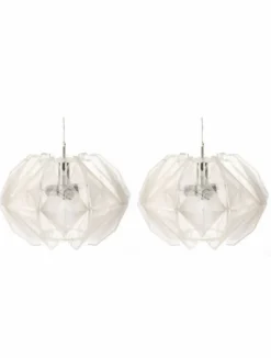 Discount Pamono German Ceiling Lamps by Paul Secon for Sompex, 1960s, Set of 2