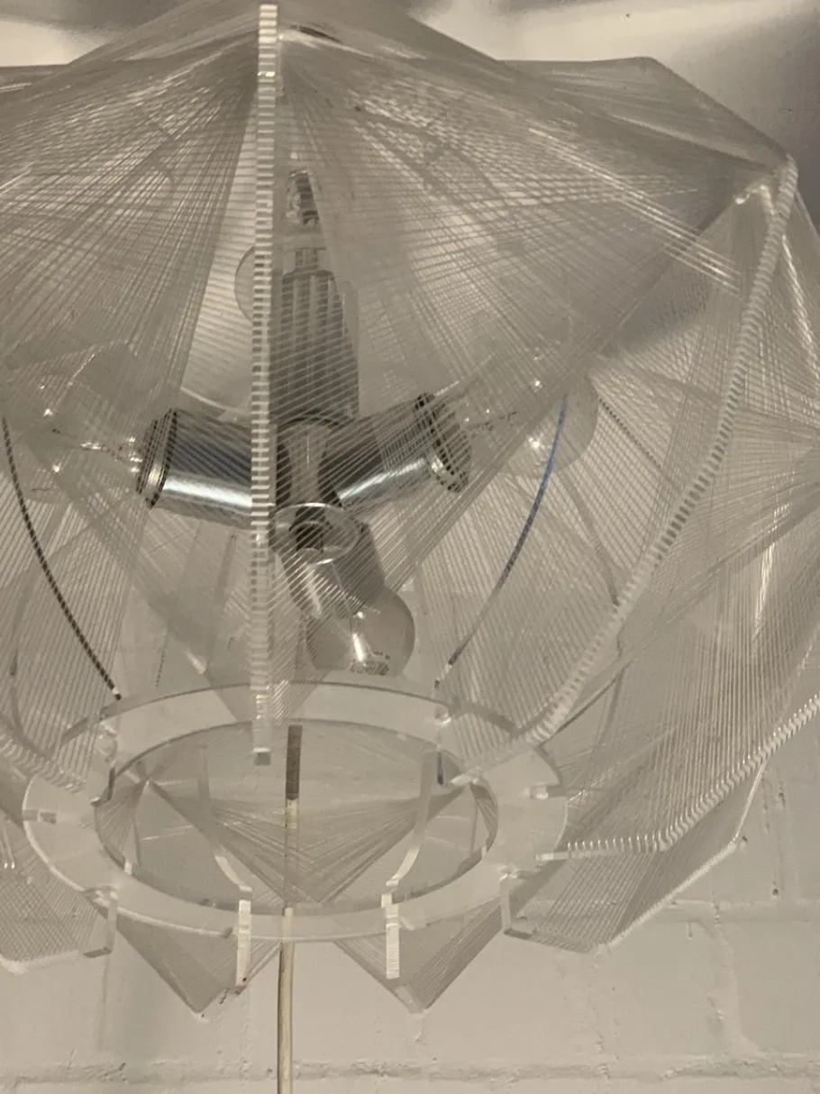 Discount Pamono German Ceiling Lamps by Paul Secon for Sompex, 1960s, Set of 2