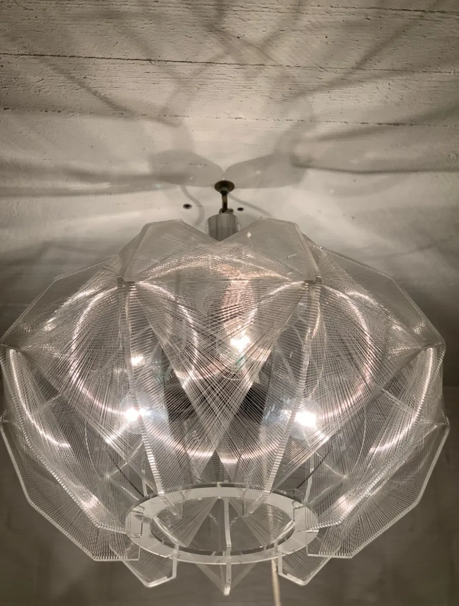 Discount Pamono German Ceiling Lamps by Paul Secon for Sompex, 1960s, Set of 2