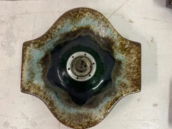 Hot Pamono German Ceramic Wall Light Sconces from Hustadt Leuchten, 1960s