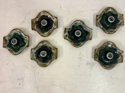 Hot Pamono German Ceramic Wall Light Sconces from Hustadt Leuchten, 1960s