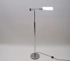 Best Pamono German Chrome Swivel Floor Lamp, 1970s