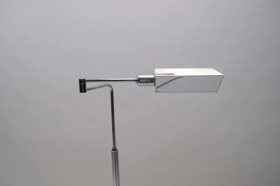 Best Pamono German Chrome Swivel Floor Lamp, 1970s