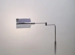 Best Pamono German Chrome Swivel Floor Lamp, 1970s