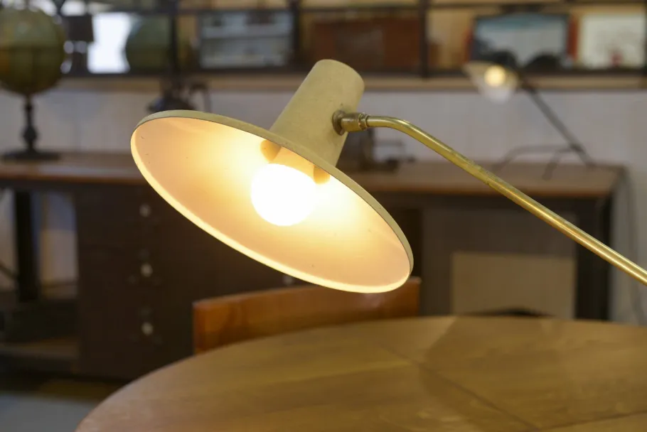 Discount Pamono German Desk Clamp Lamp, 1960s