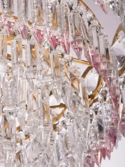 Online Pamono German Jewel Chandelier in Swarovski Crystal and Brass, 1960s