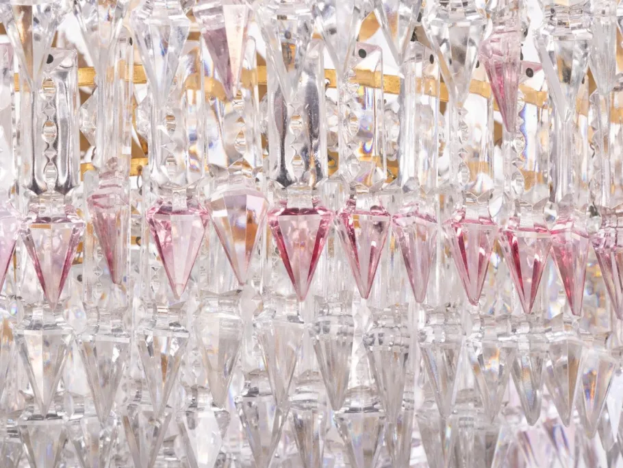 Online Pamono German Jewel Chandelier in Swarovski Crystal and Brass, 1960s