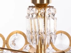 Online Pamono German Jewel Chandelier in Swarovski Crystal and Brass, 1960s