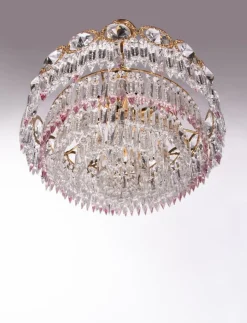 Online Pamono German Jewel Chandelier in Swarovski Crystal and Brass, 1960s