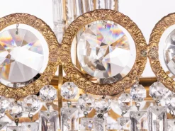 Online Pamono German Jewel Chandelier in Swarovski Crystal and Brass, 1960s