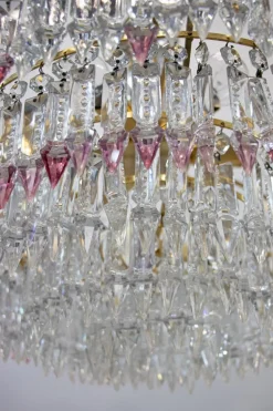 Online Pamono German Jewel Chandelier in Swarovski Crystal and Brass, 1960s