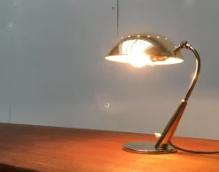 Discount Pamono German Mid-Century Brass Table Lamp from Cosack