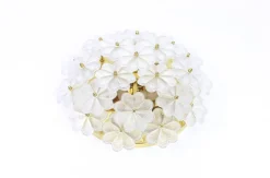 Hot Pamono German Murano Glass Flower Wall Light by Ernst Palme, 1970s