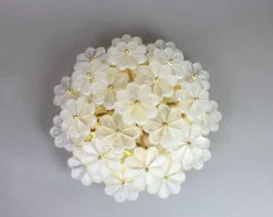 Hot Pamono German Murano Glass Flower Wall Light by Ernst Palme, 1970s