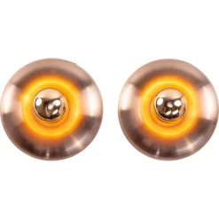 New Pamono German Space Age 7819 Wall Lights from Teka, 1970s, Set of 2