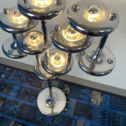 Clearance Pamono German Space Age System 2000 Floor Lamp by Fritz Nagel for Nagel, 1970s