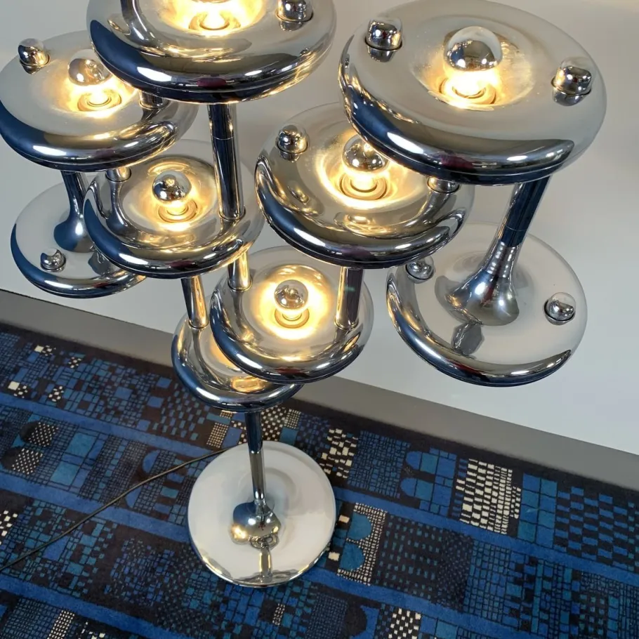 Clearance Pamono German Space Age System 2000 Floor Lamp by Fritz Nagel for Nagel, 1970s