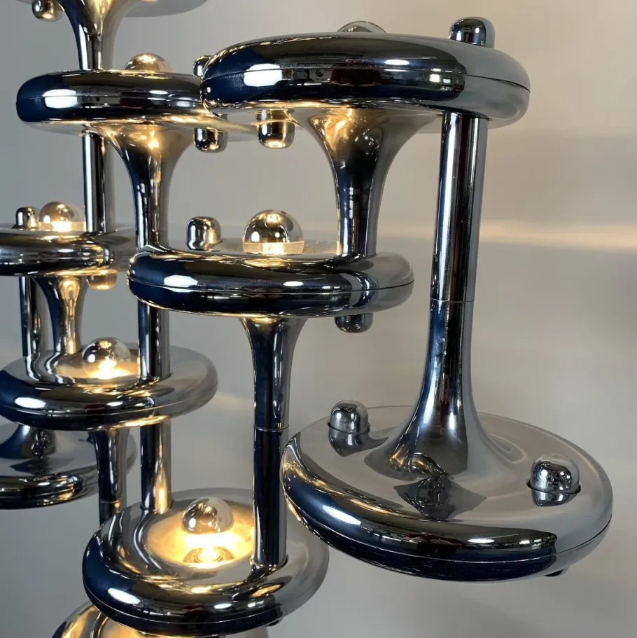 Clearance Pamono German Space Age System 2000 Floor Lamp by Fritz Nagel for Nagel, 1970s