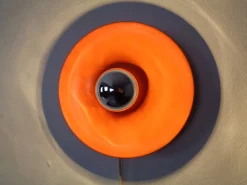 Hot Pamono German Space Age Wall Lamp from Honsel, 1960s