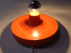 Hot Pamono German Space Age Wall Lamp from Honsel, 1960s