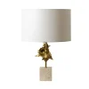 Best Pamono Gilded Bronze Shell Lamp from Maison Charles, France, 1970s