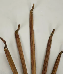 Hot Pamono Gilded Ear of Wheat Wall Lights in the style of Coco Chanel, Set of 2