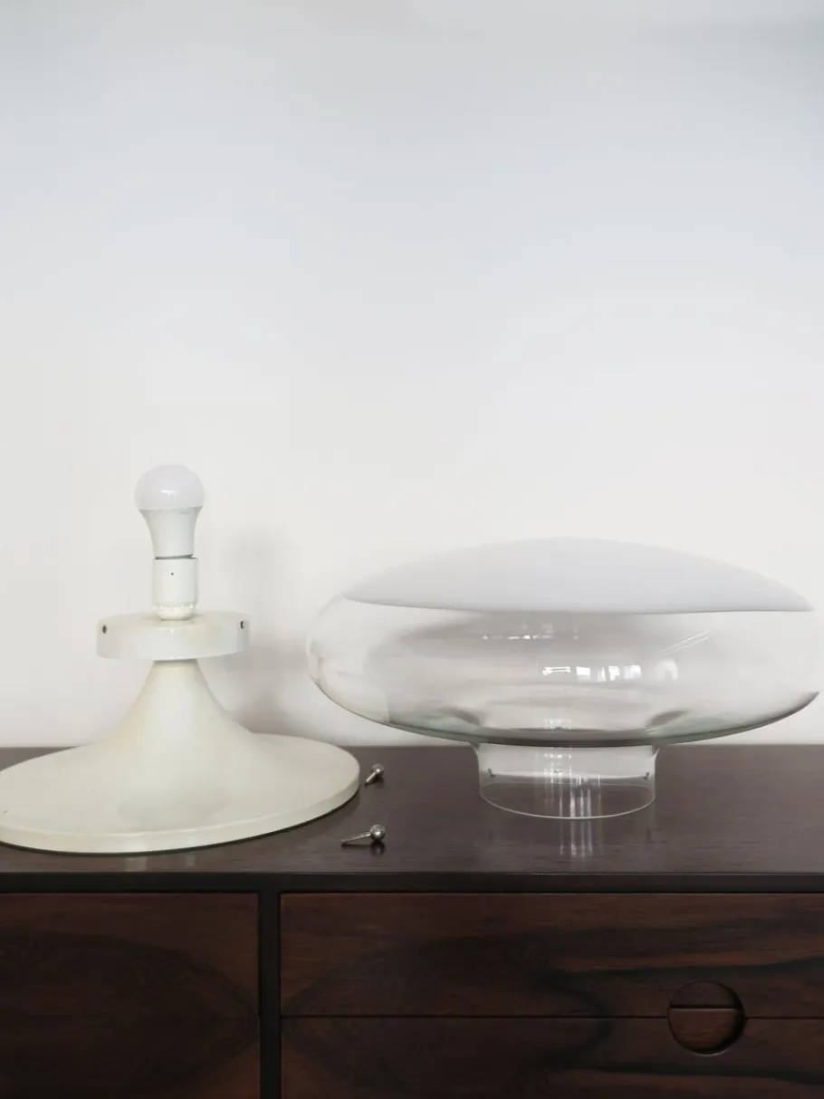 Best Pamono Gill Model Table Lamp attributed to Roberto Pamio for Leucos, Italy, 1960s